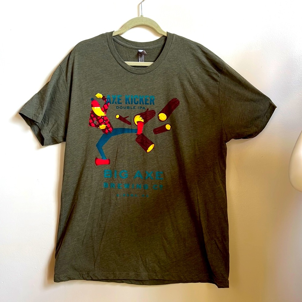 Big Axe Brewery,Nisswa  MN Axe Kicker tee